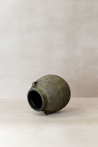 Antique Earthenware Preserve Pots - AEP 6