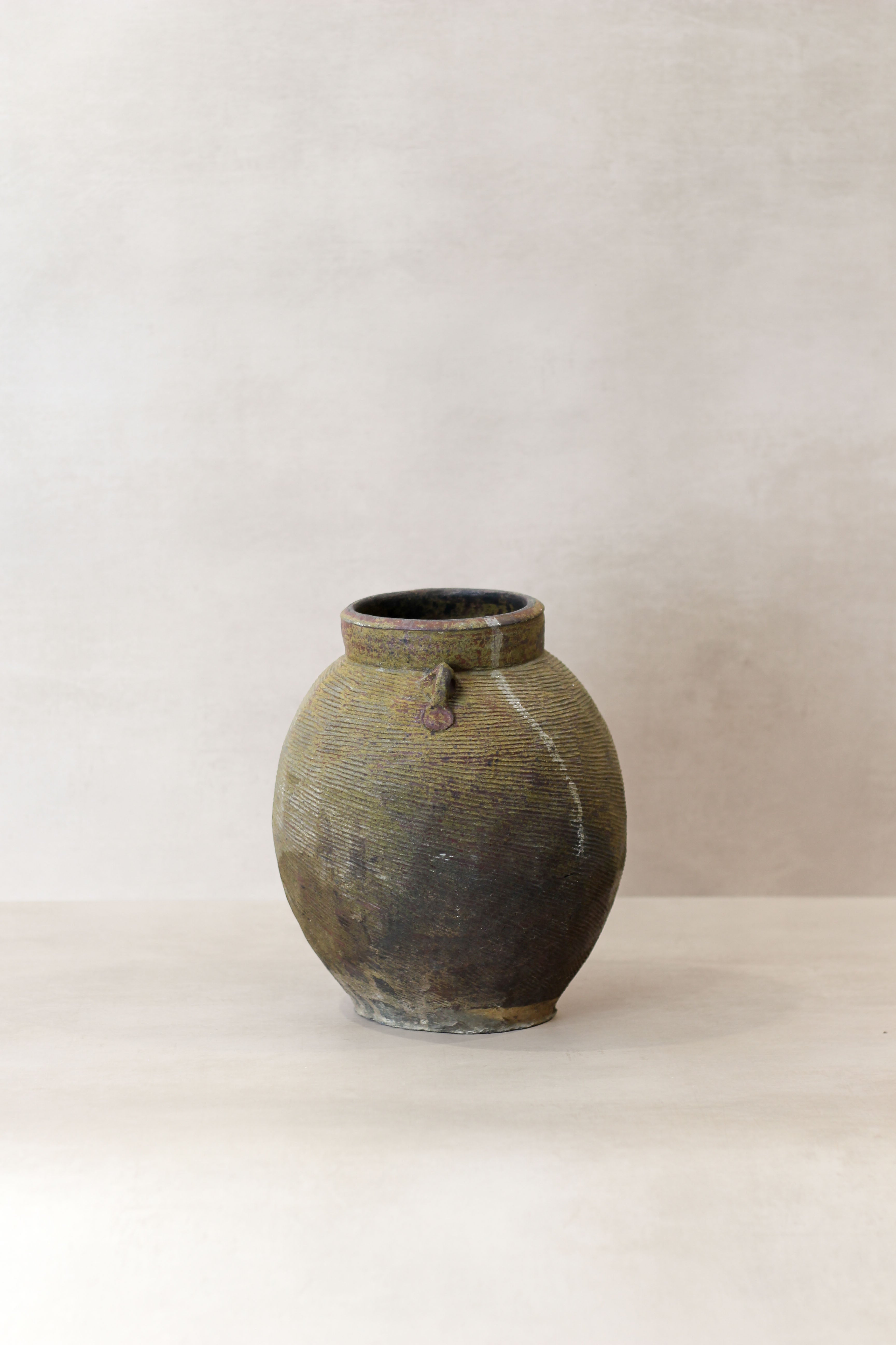 Antique Earthenware Preserve Pots - AEP 7