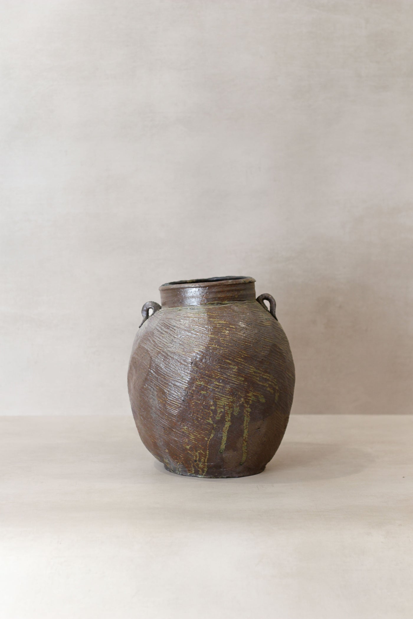 Antique Earthenware Preserve Pots - AEP 8