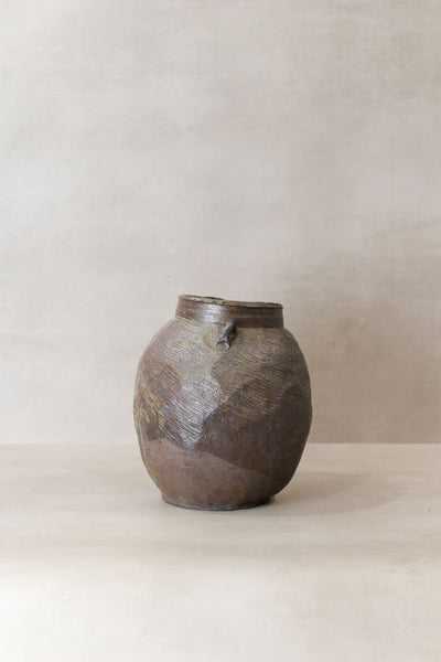 Antique Earthenware Preserve Pots - AEP 8