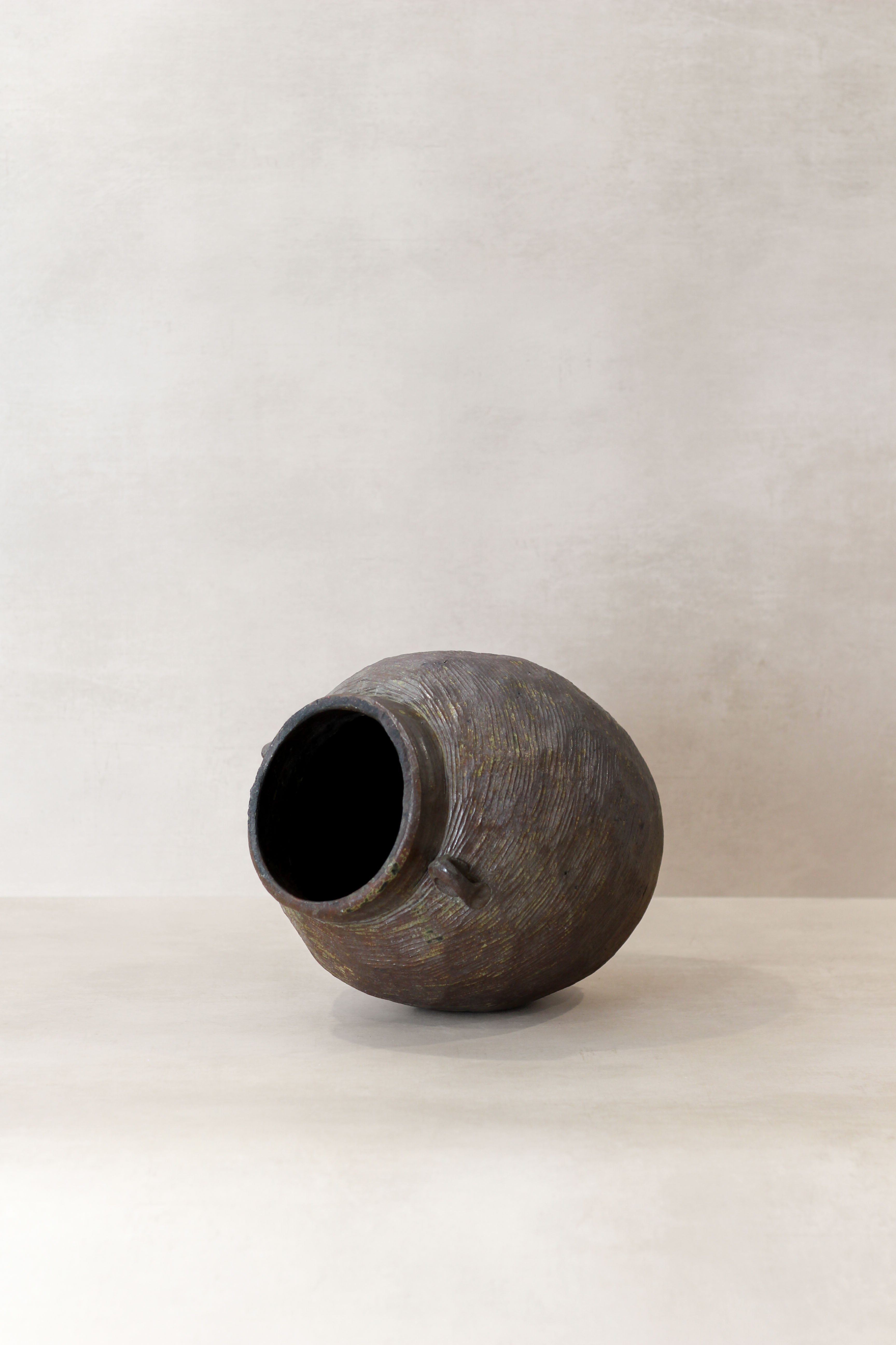 Antique Earthenware Preserve Pots - AEP 8