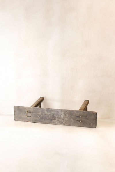 Antique Rustic Elm Bench 06