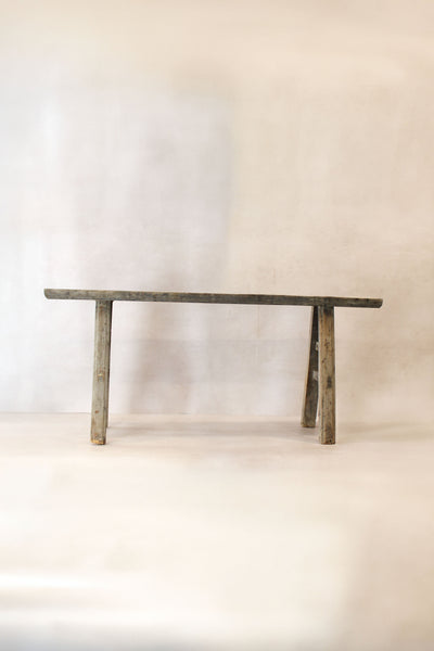 Antique Rustic Elm Skinny Bench 07