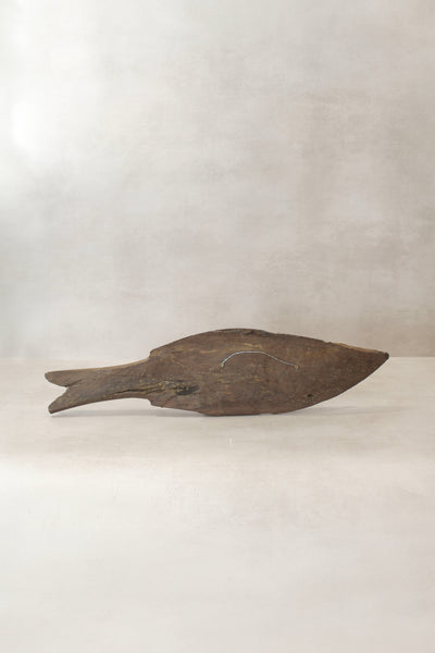 Driftwood Hand Carved Fish - (15.3)
