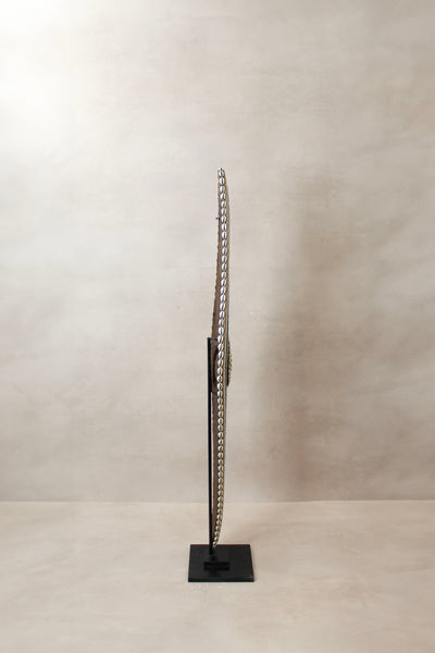 Cameroon Beaded Shield - Large Oblong -  BC01