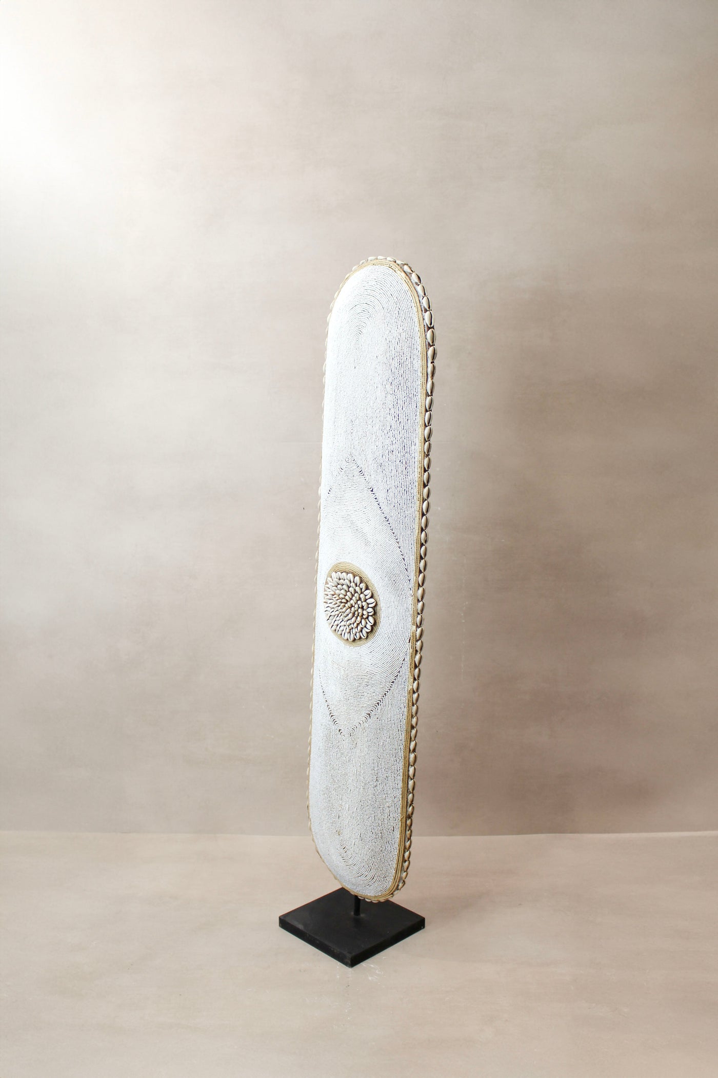 Cameroon Beaded Shield - Large Oblong -  BC03