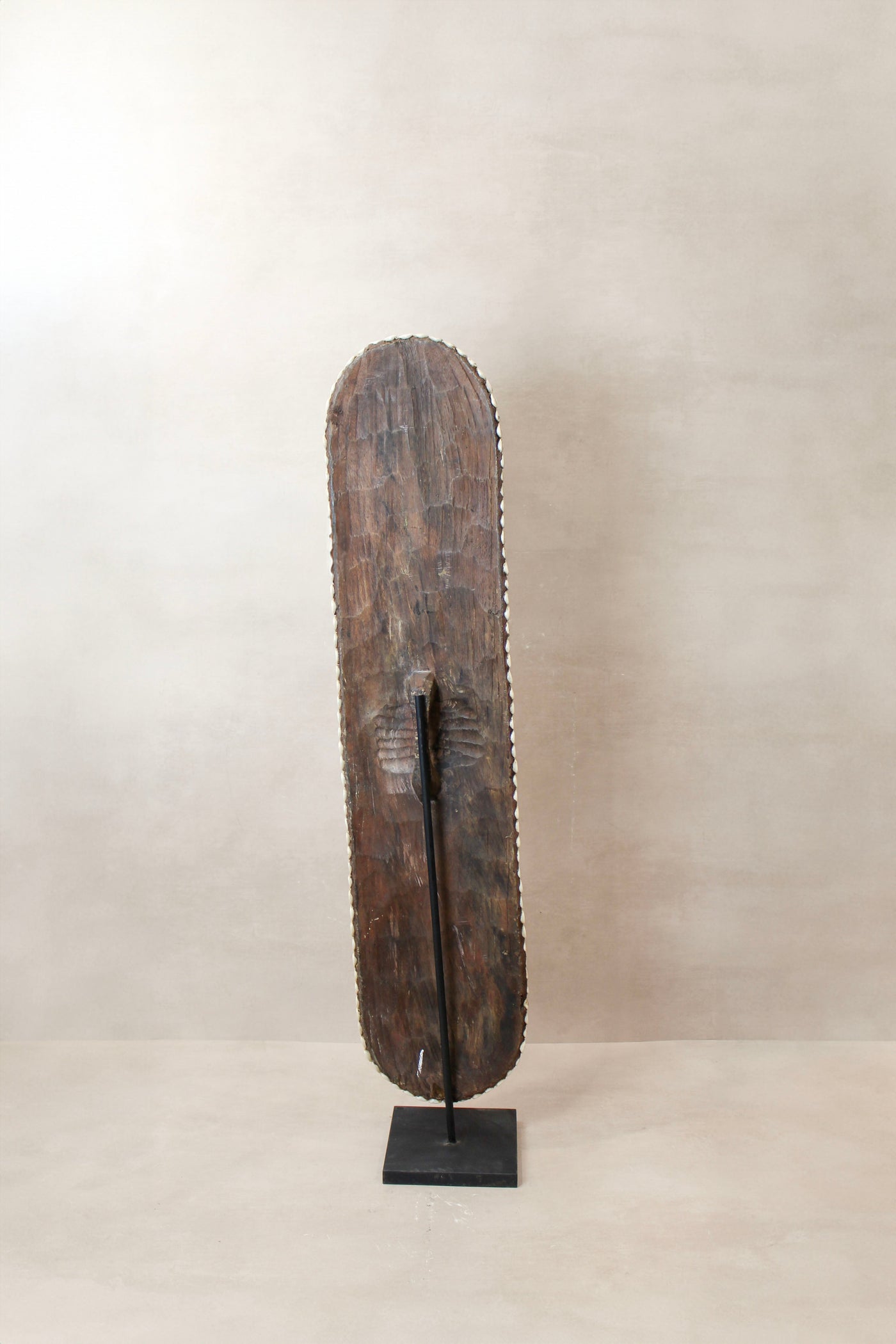 Cameroon Beaded Shield - Large Oblong -  BC03