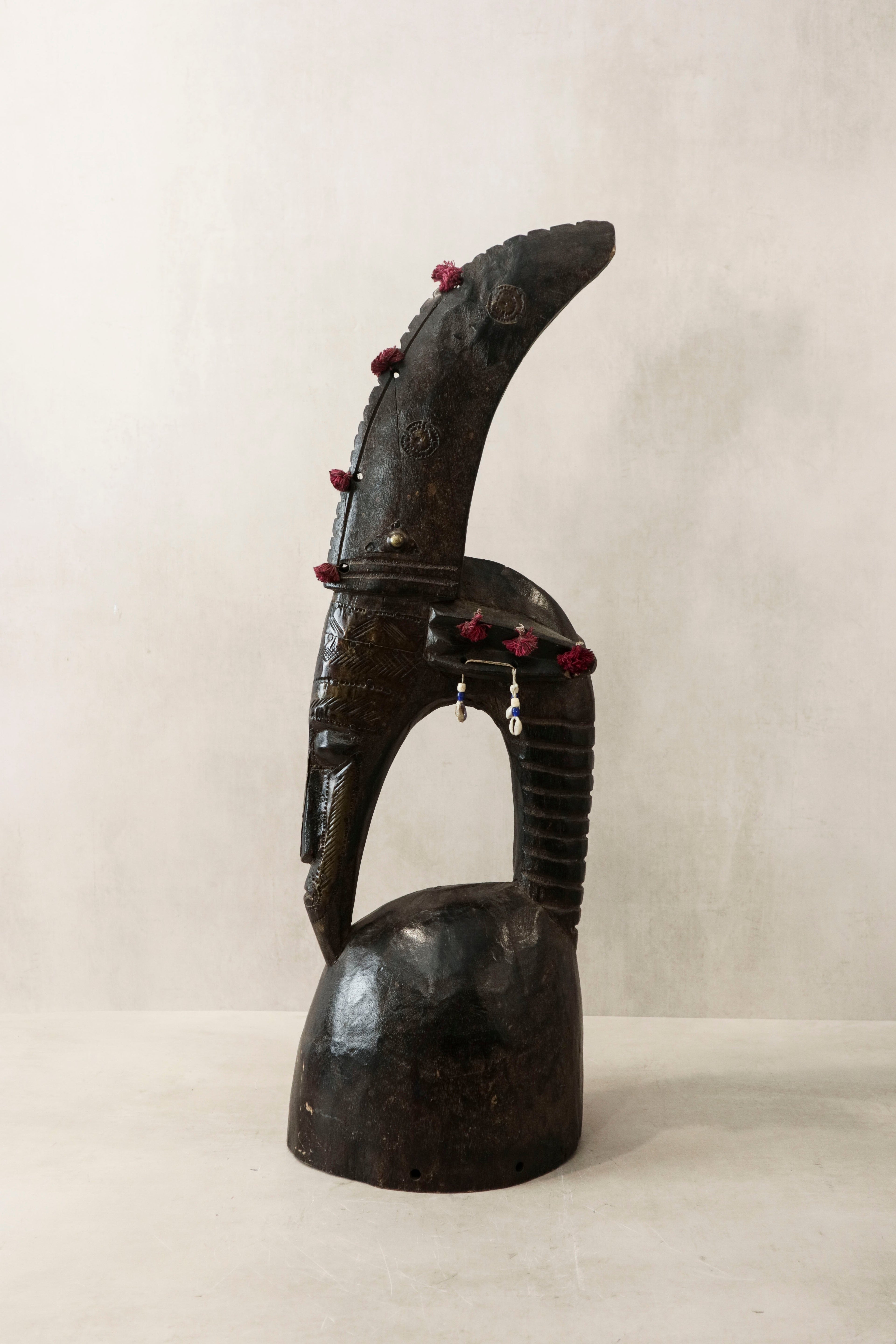 Bambara Helmet Mask, Mali - 34.2