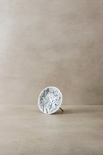 Cobalt Blue Fynbos Ceramic Plate - n°9