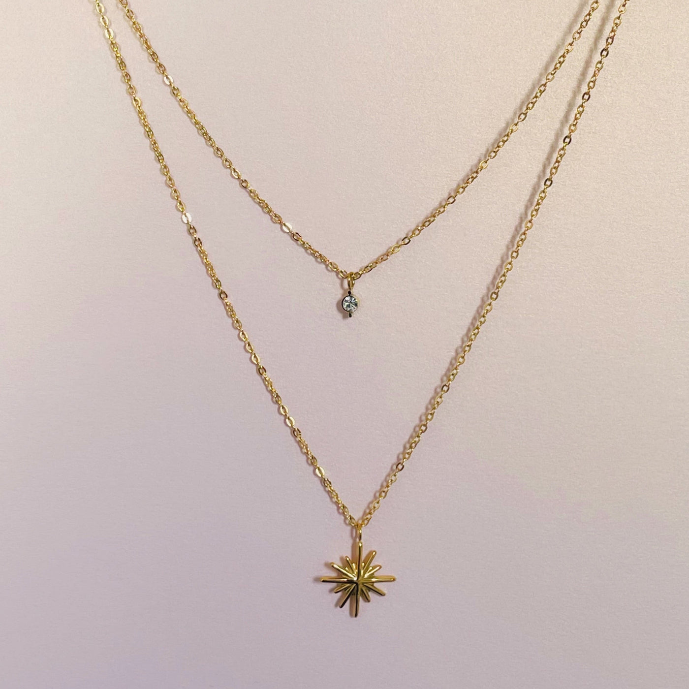 Angelique Luxe 18k Gold Plated Necklace