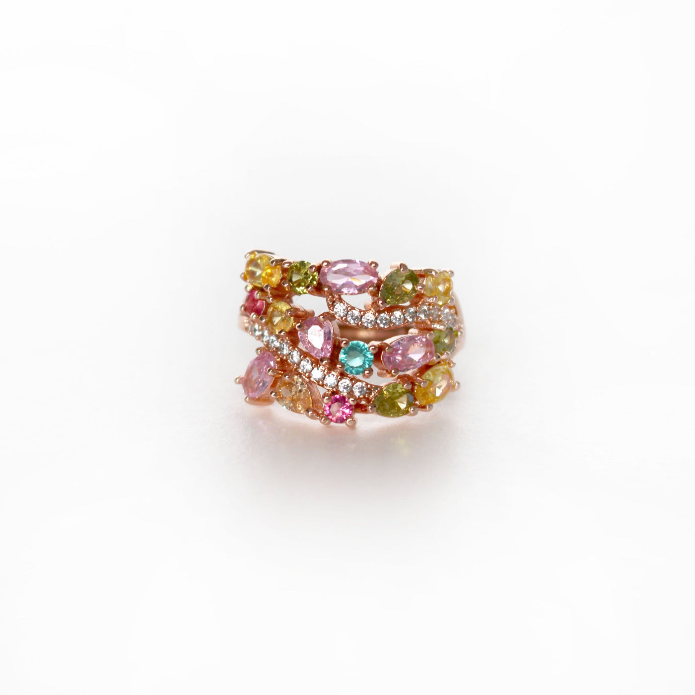 Catriona Multi Jewel Statement Ring