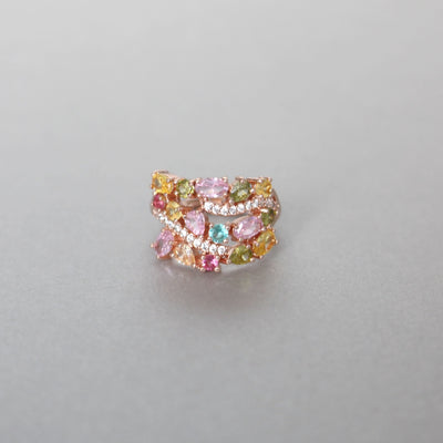 Catriona Multi Jewel Statement Ring