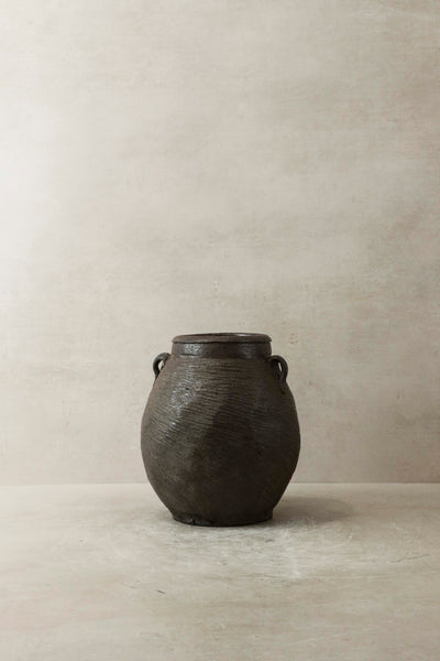 Antique Earthenware Preserve Pots - AEP 1