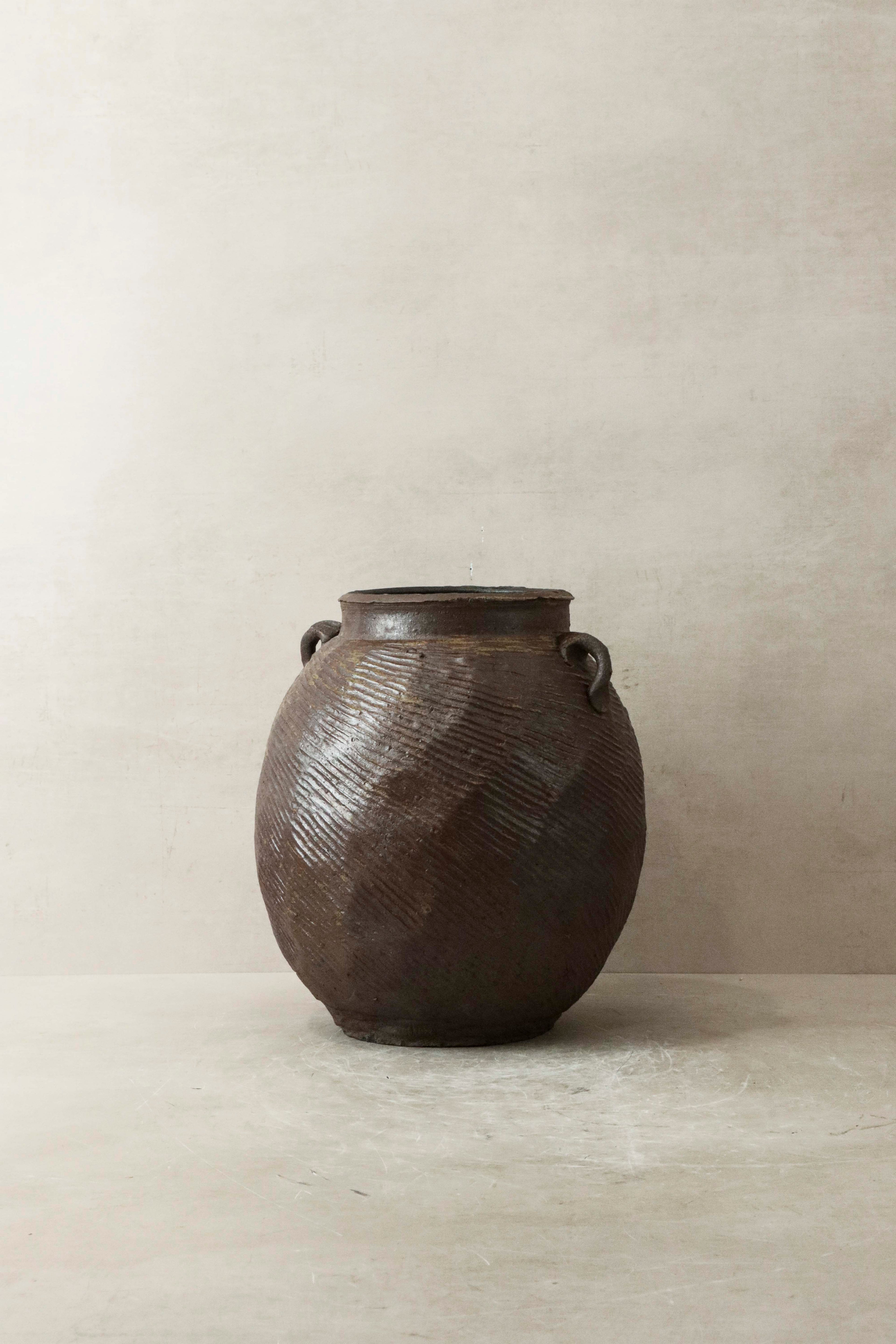 Antique Earthenware Preserve Pots - AEP 4