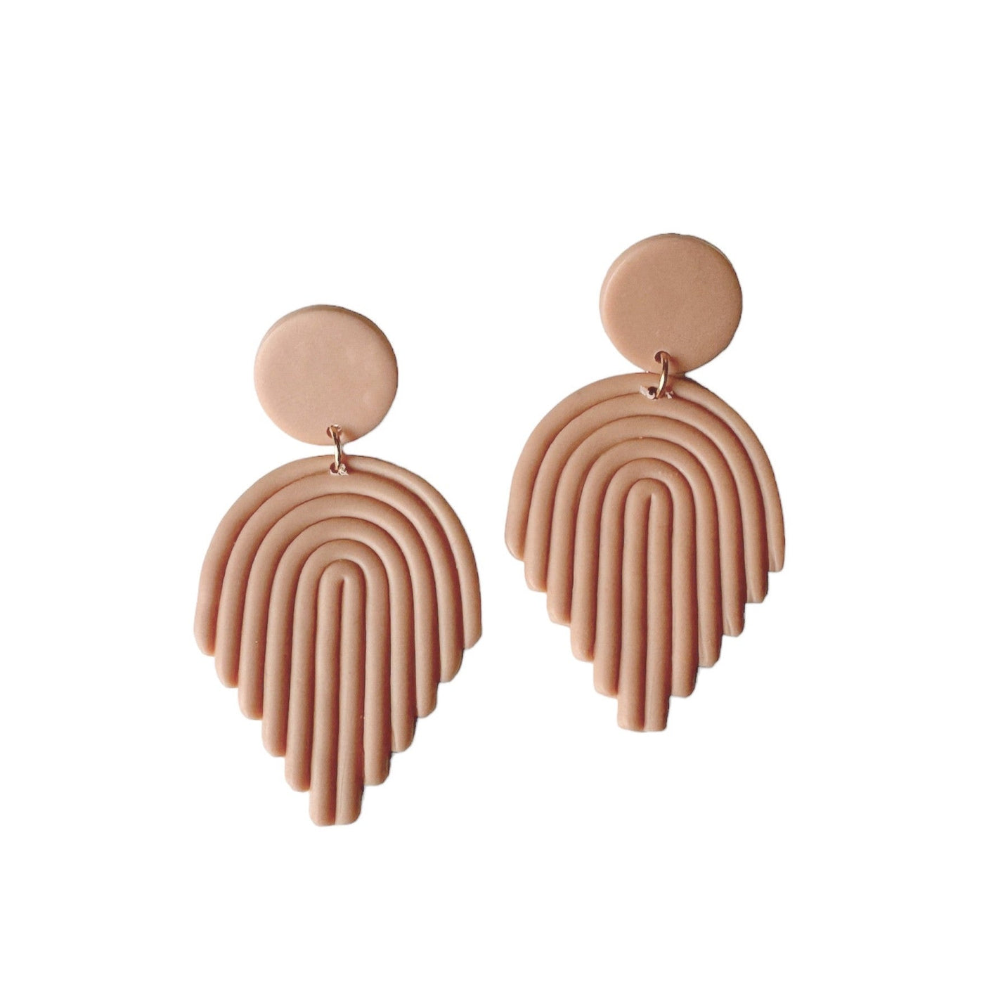 Dakota Ridged Dangle Earrings