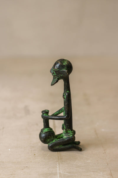 Benin Bronze Statue - 79.3