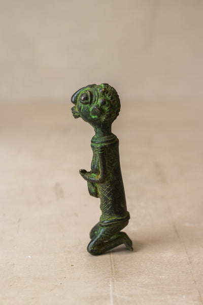 Benin Bronze Statue - 79.4