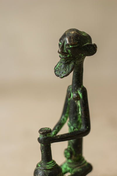 Benin Bronze Statue - 79.3