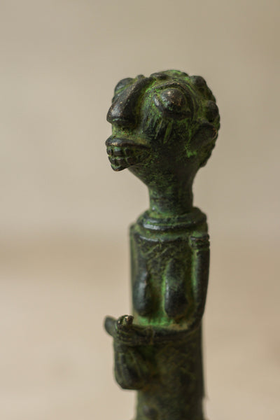 Benin Bronze Statue - 79.4