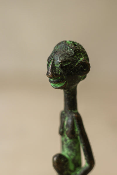 Benin Bronze Statue - 79.5
