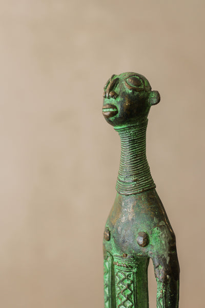 Benin Bronze Sculpture - 2.3