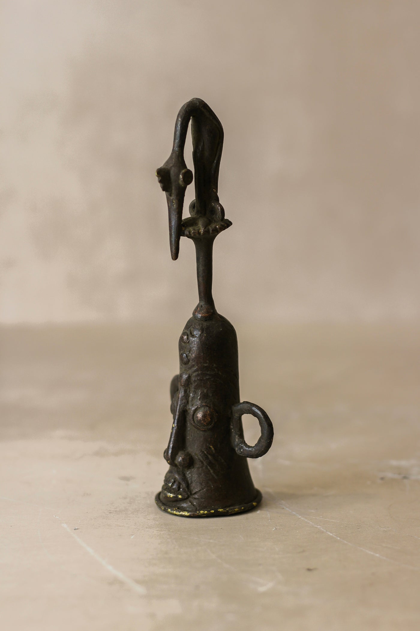 Benin Bronze Bell - 76.2