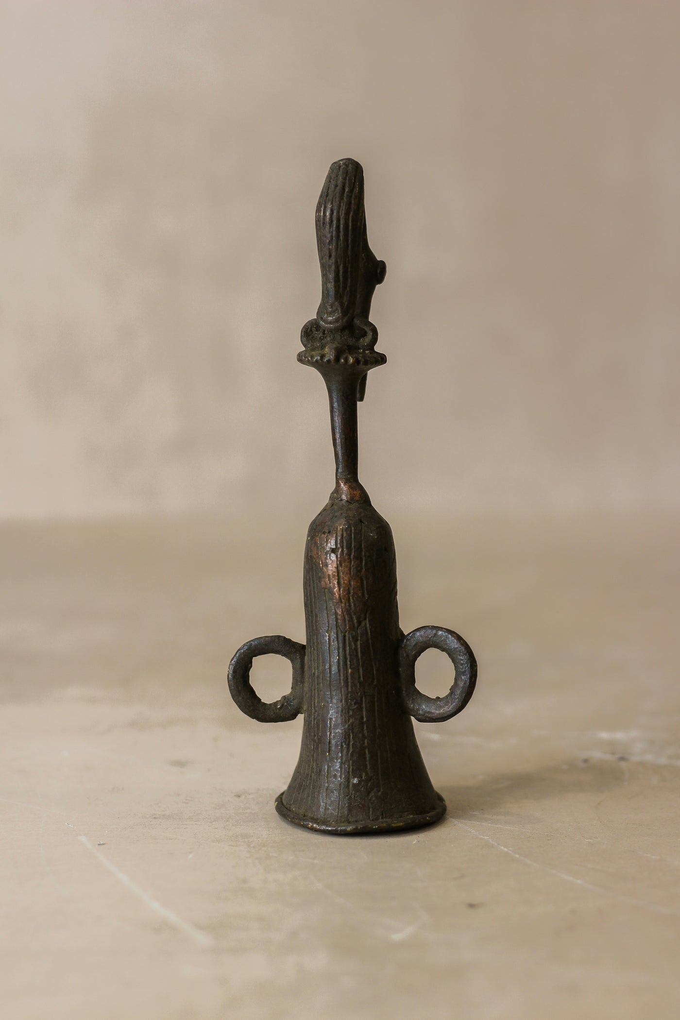 Benin Bronze Bell - 76.2