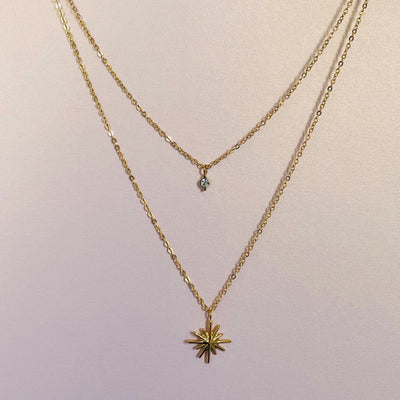 Angelique Luxe 18k Gold Plated Necklace