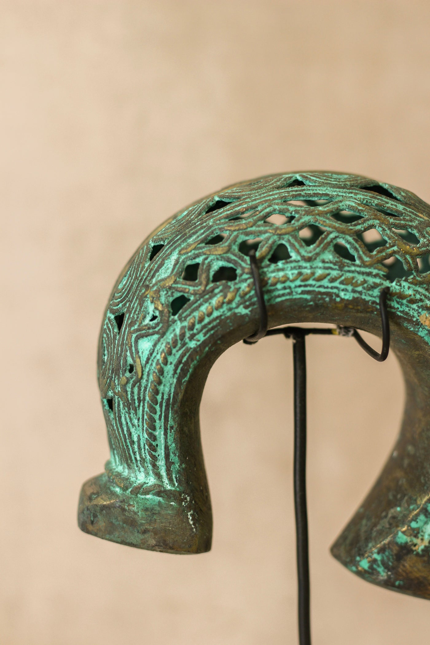 Benin Bronze Bangle - 107G