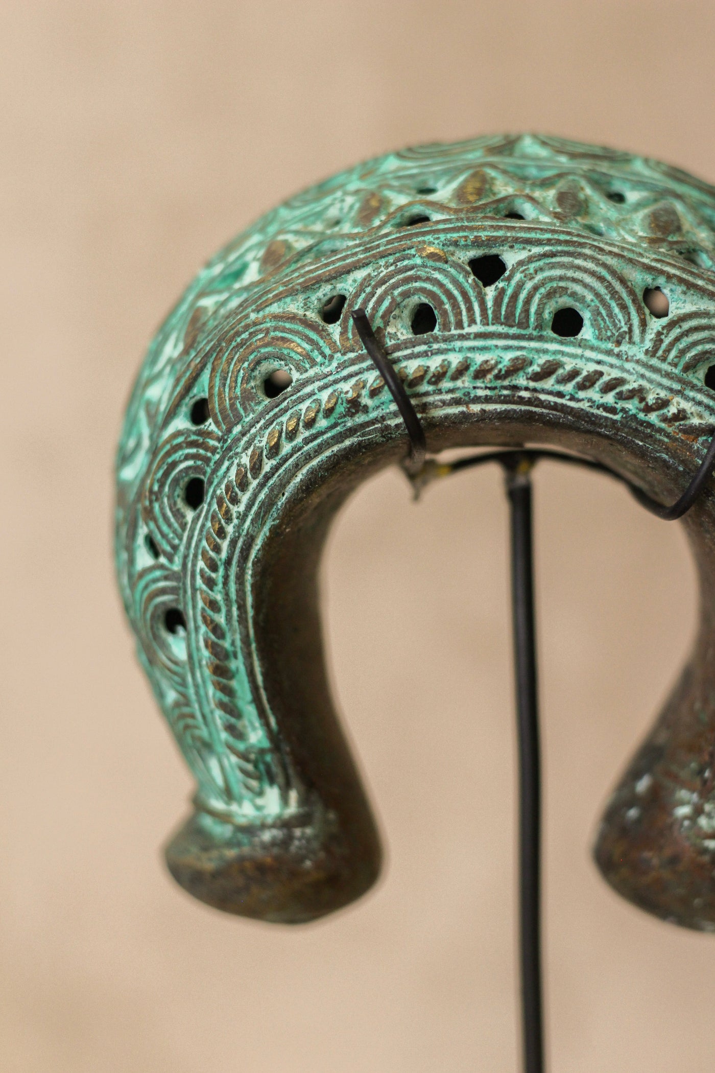 Benin Bronze Bangle - 107H