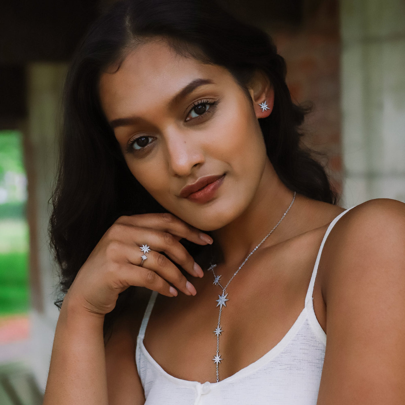 Astrid Double Star Ring | 925 Sterling Silver