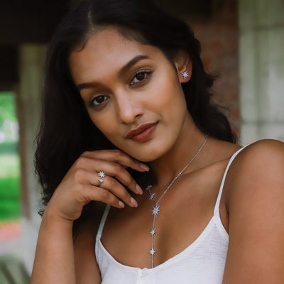 Astrid Double Star Ring | 925 Sterling Silver