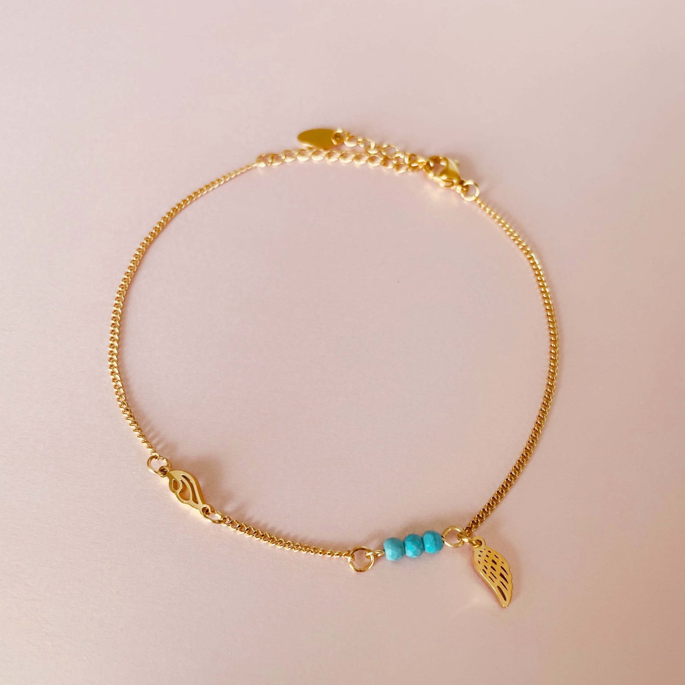 Astrid Luxe 18k Gold Plated Anklet