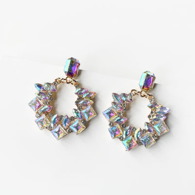 Bella Iridescent Jewel Earrings