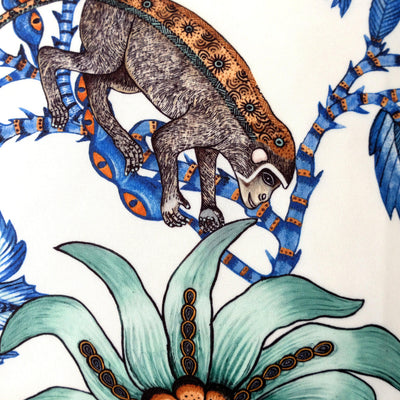 Ardmore - Monkey Bean Tanzanite Outdoor Cushion Cover