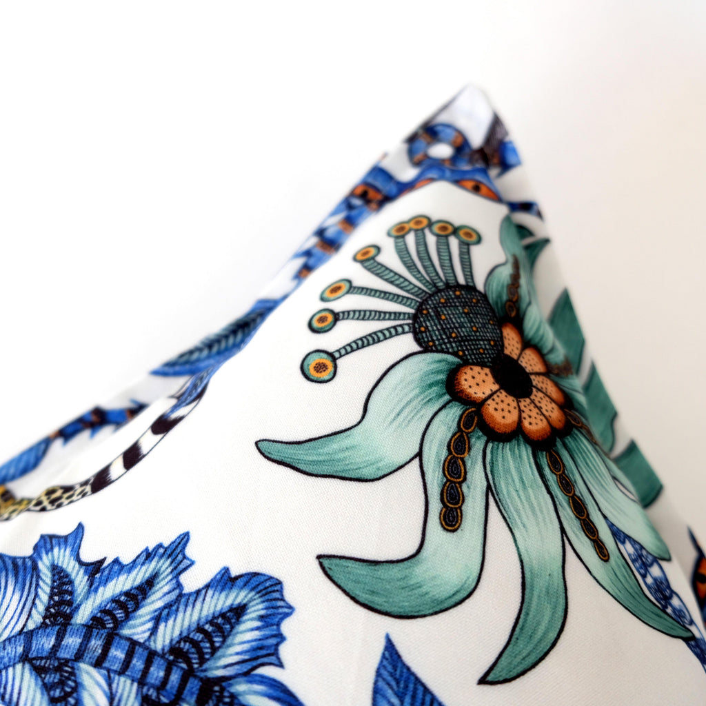 Ardmore - Monkey Bean Tanzanite Outdoor Cushion Cover