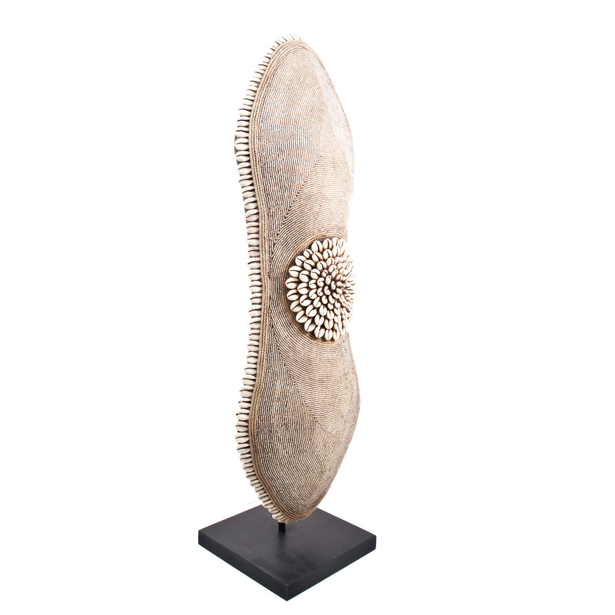 Cameroon Beaded Shield - Oblong -  17C