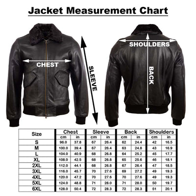 6KT4 Men's Aviator Bomber Jacket - Old Look