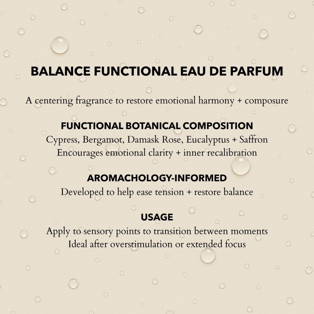 Balance Functional Parfum