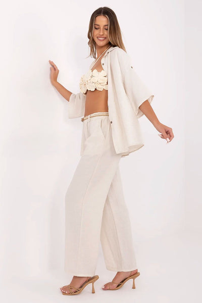  Women trousers model 214061 Italy Moda 