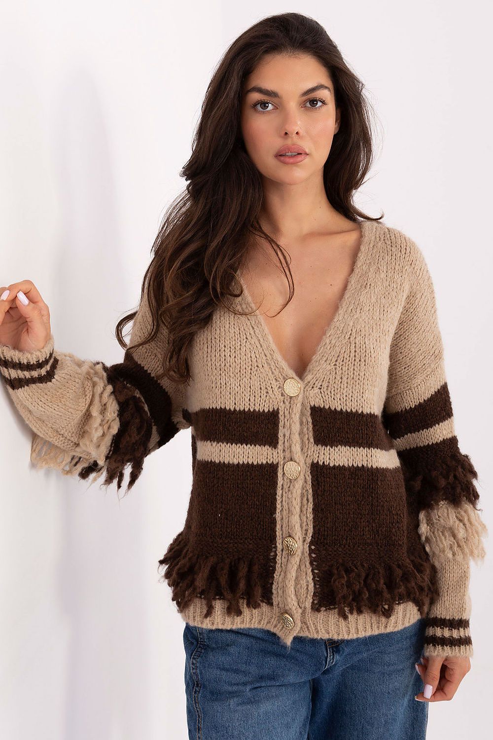  Cardigan model 218011 Italy Moda 