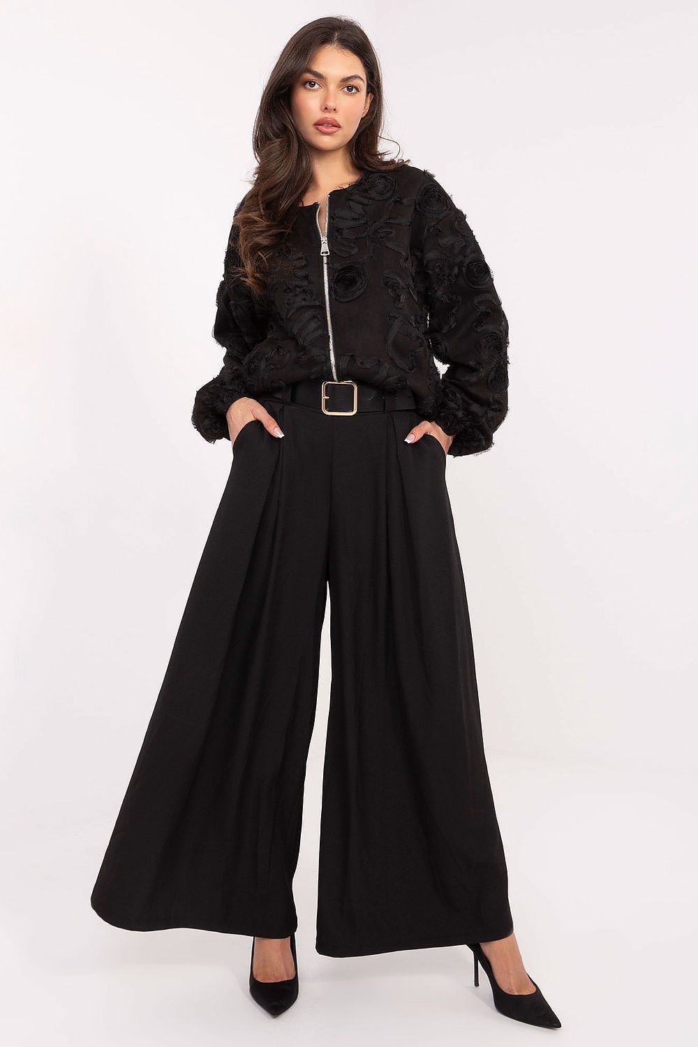  Women trousers model 220024 Italy Moda 