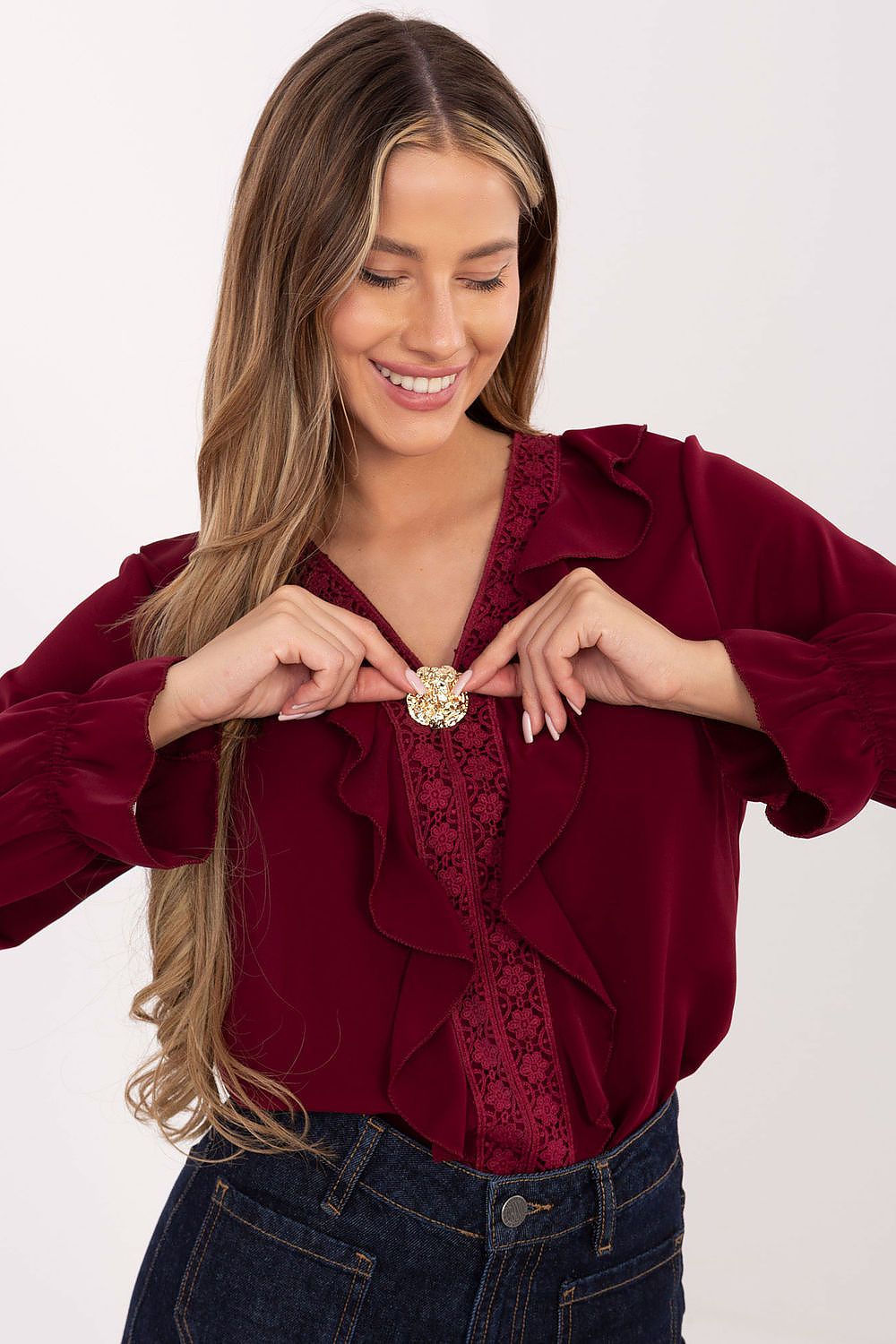  Blouse model 222155 Italy Moda 