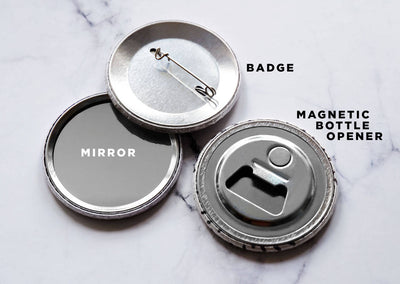 Be A Nice Person Pocket Mirror/Badge/Bottle Opener