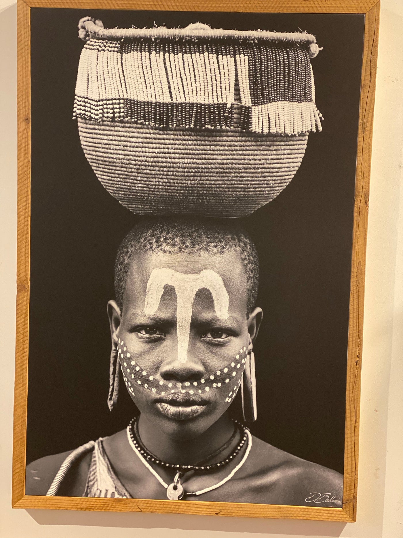 David Ballam - OMO 34 - Mursi Woman II, Omo Valley, Ethiopia