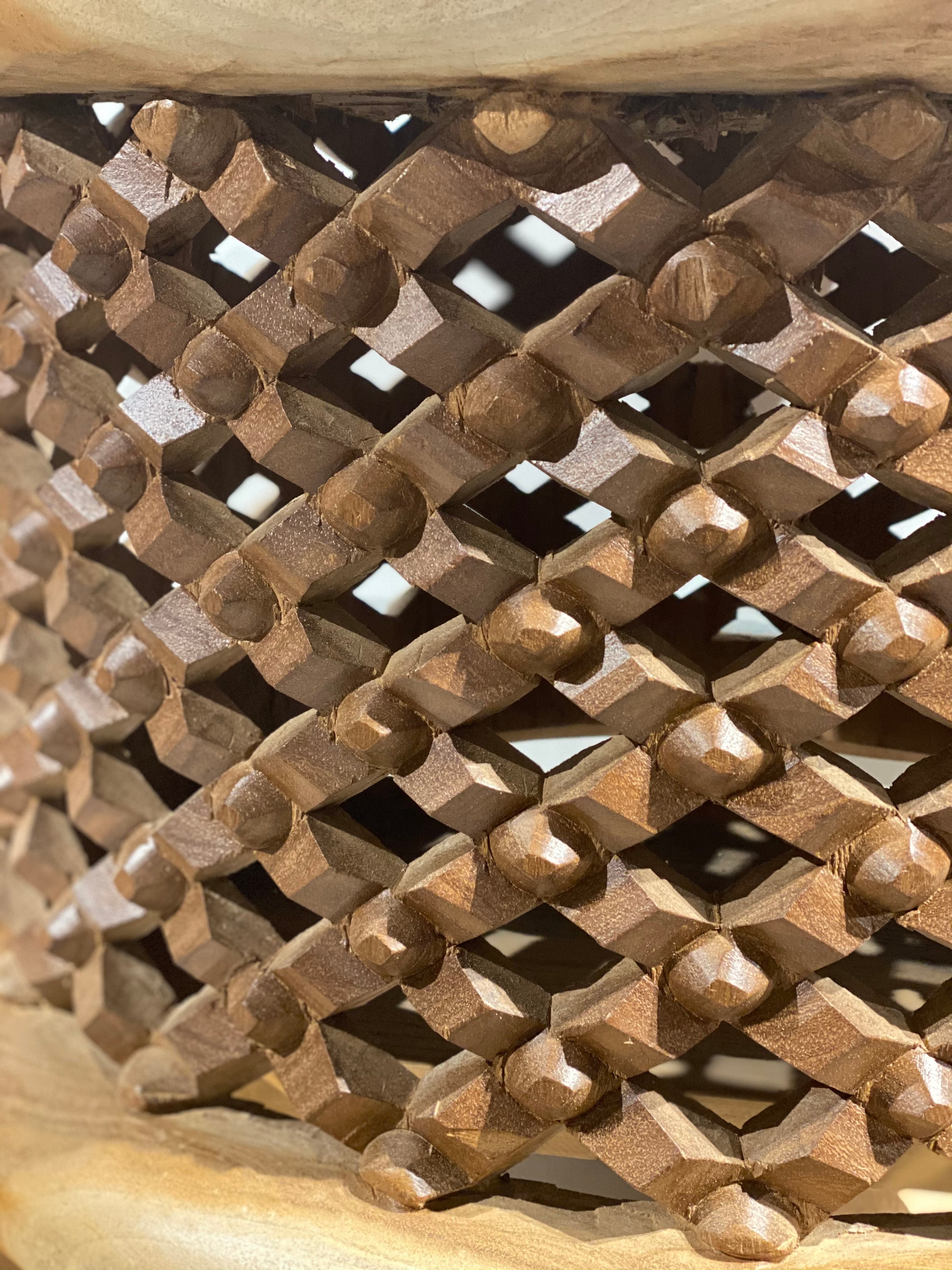 Bamileke Table - 66cm - Natural