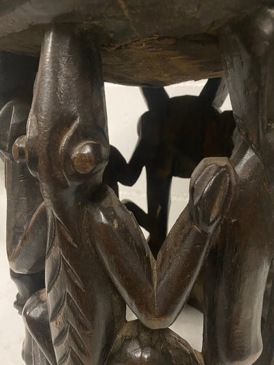 Baule stool - Hand carved - Ivory Coast (85.5)