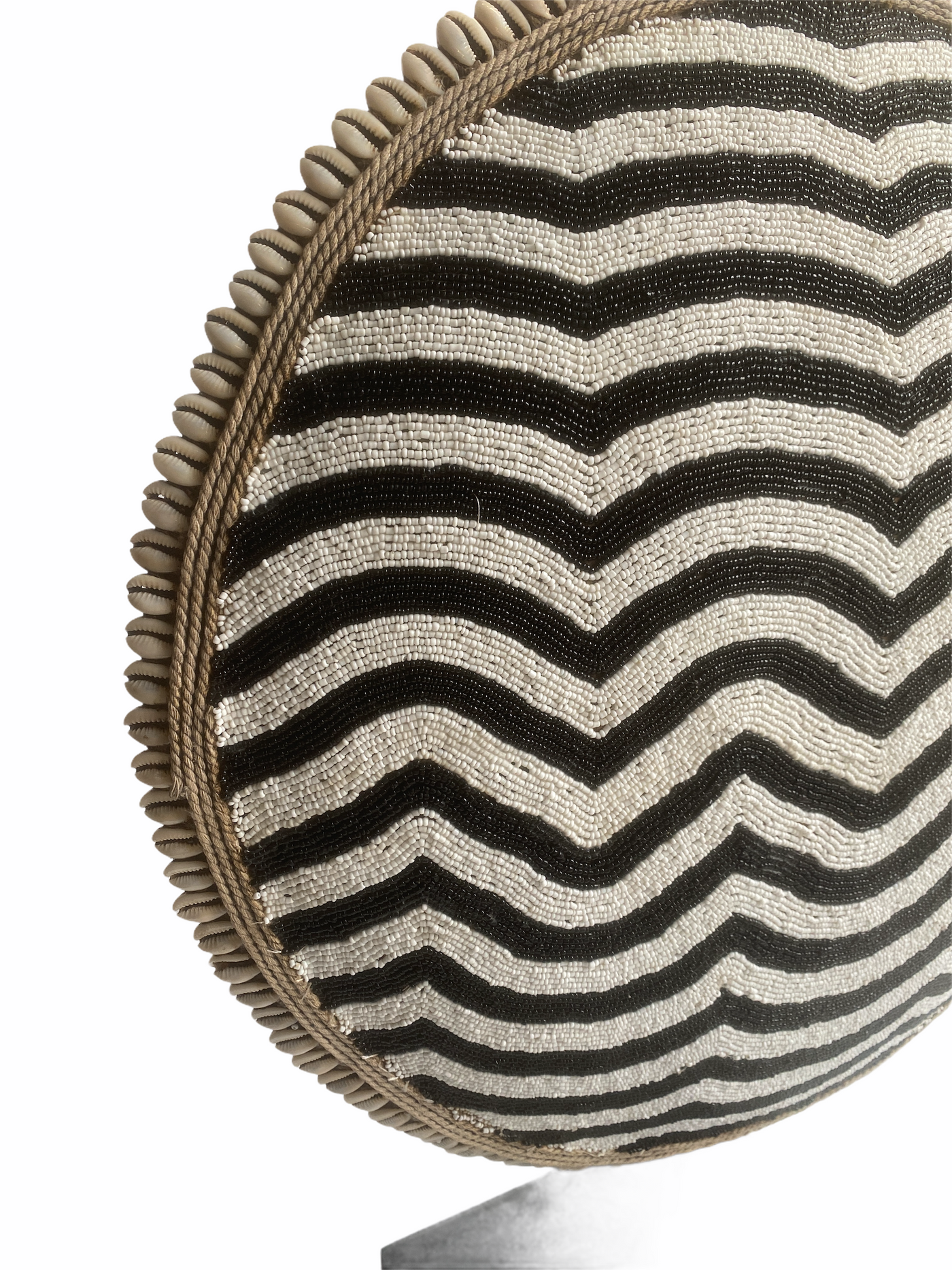 Cameroon Beaded Shield - L - 55cm