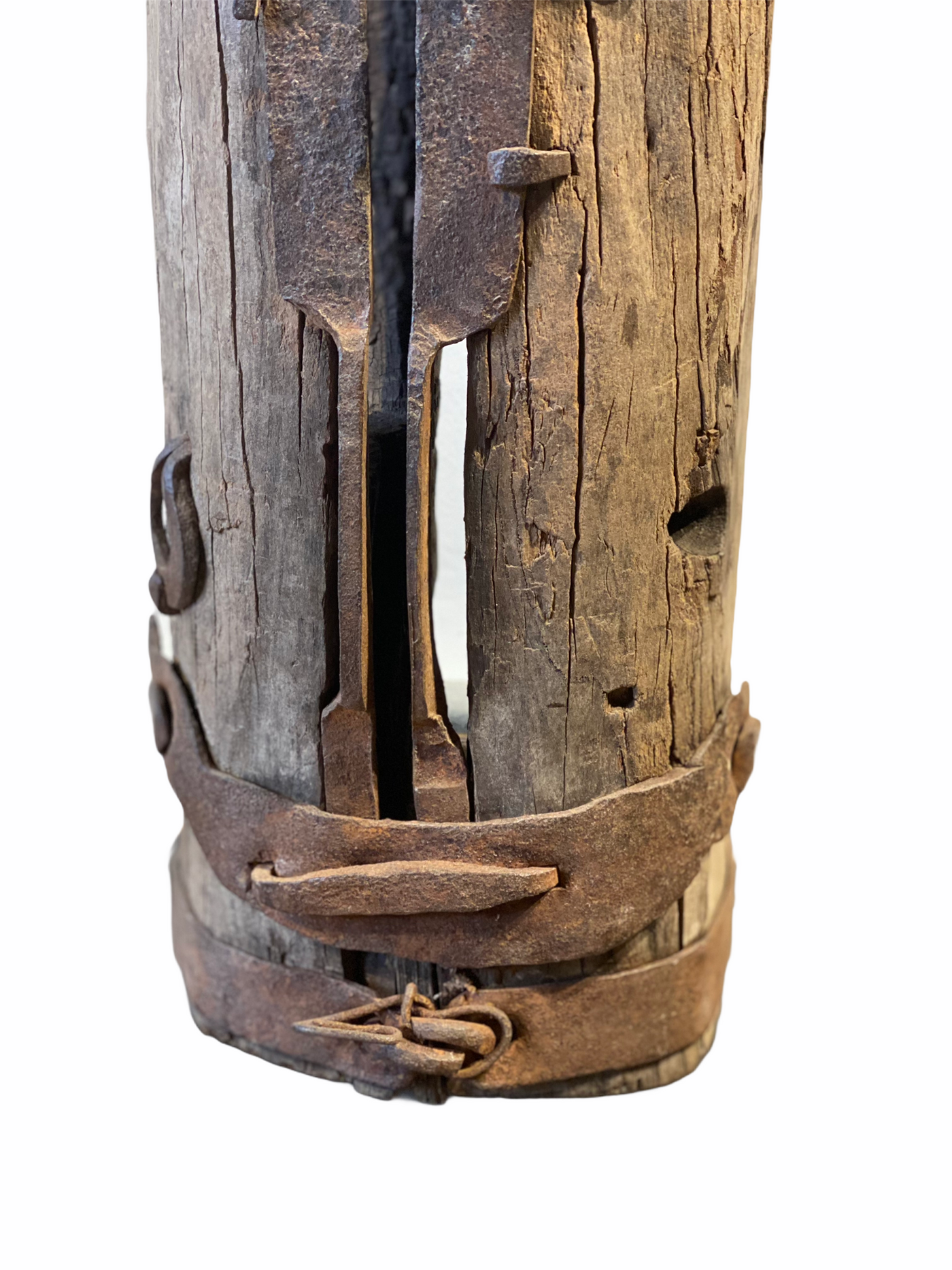 Antique Grass Cutter - Sculpture