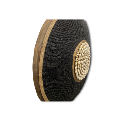 Cameroon Shield Round - Black